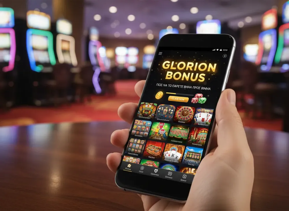 Glorion Casino bonus – πώς να το πάρετε βήμα προς βήμα