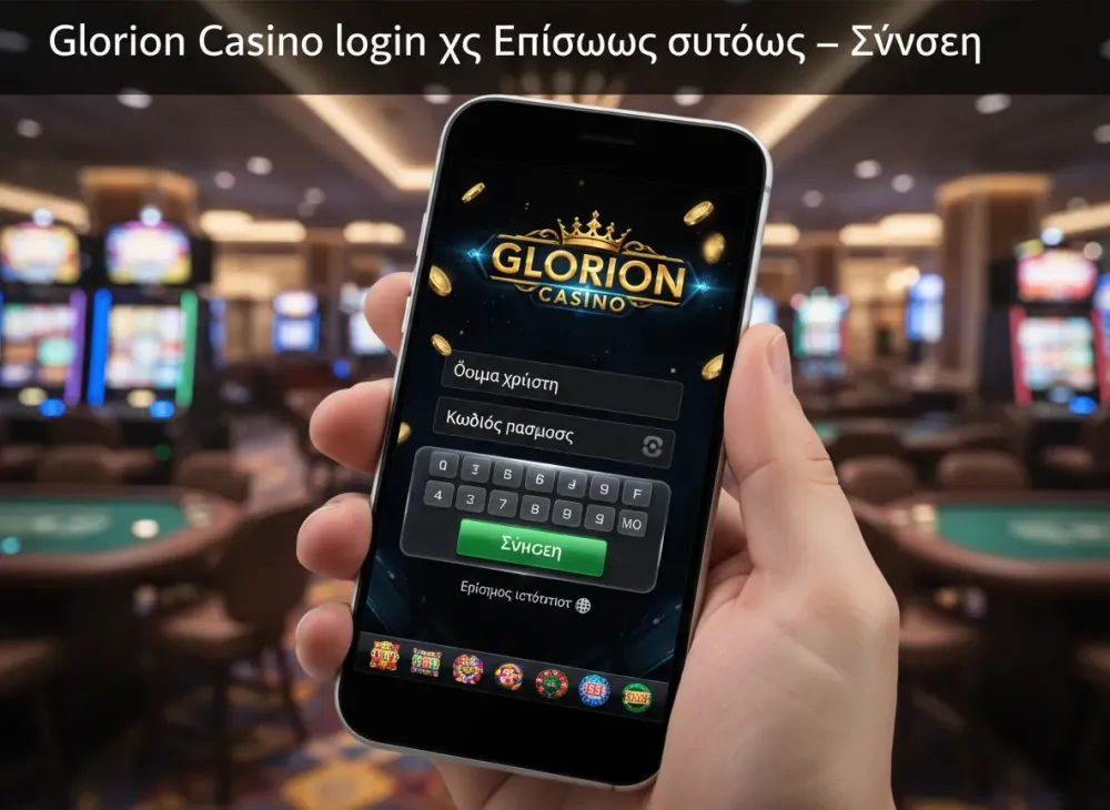 Glorion Casino login ᐈ Επίσημος ιστότοπος – Σύνδεση