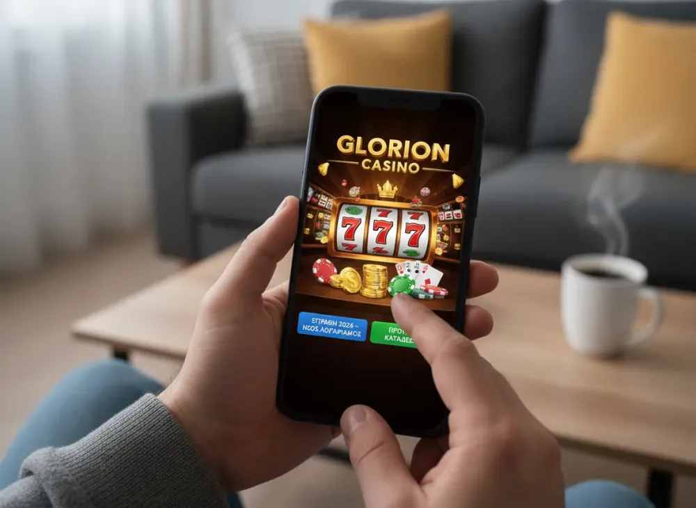 Glorion register 2026 – νέος λογαριασμός και πρώτη κατάθεση